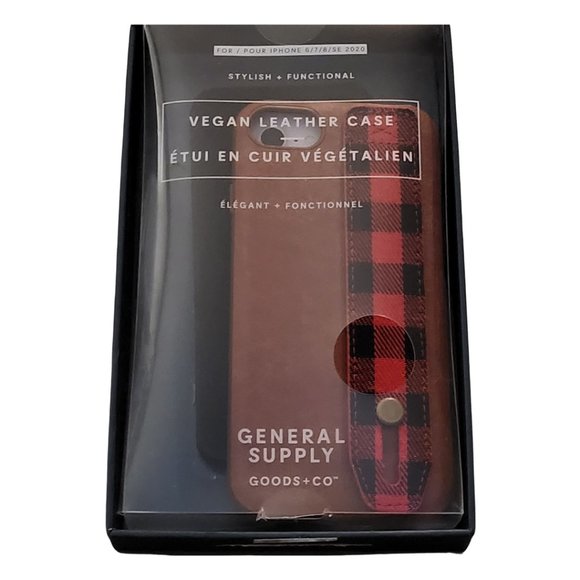 Other - 2/$20 🏷 iPhone 6/7/8SE Leather Phone Case - Brand New